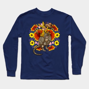 Armadillo Texas Long Sleeve T-Shirt